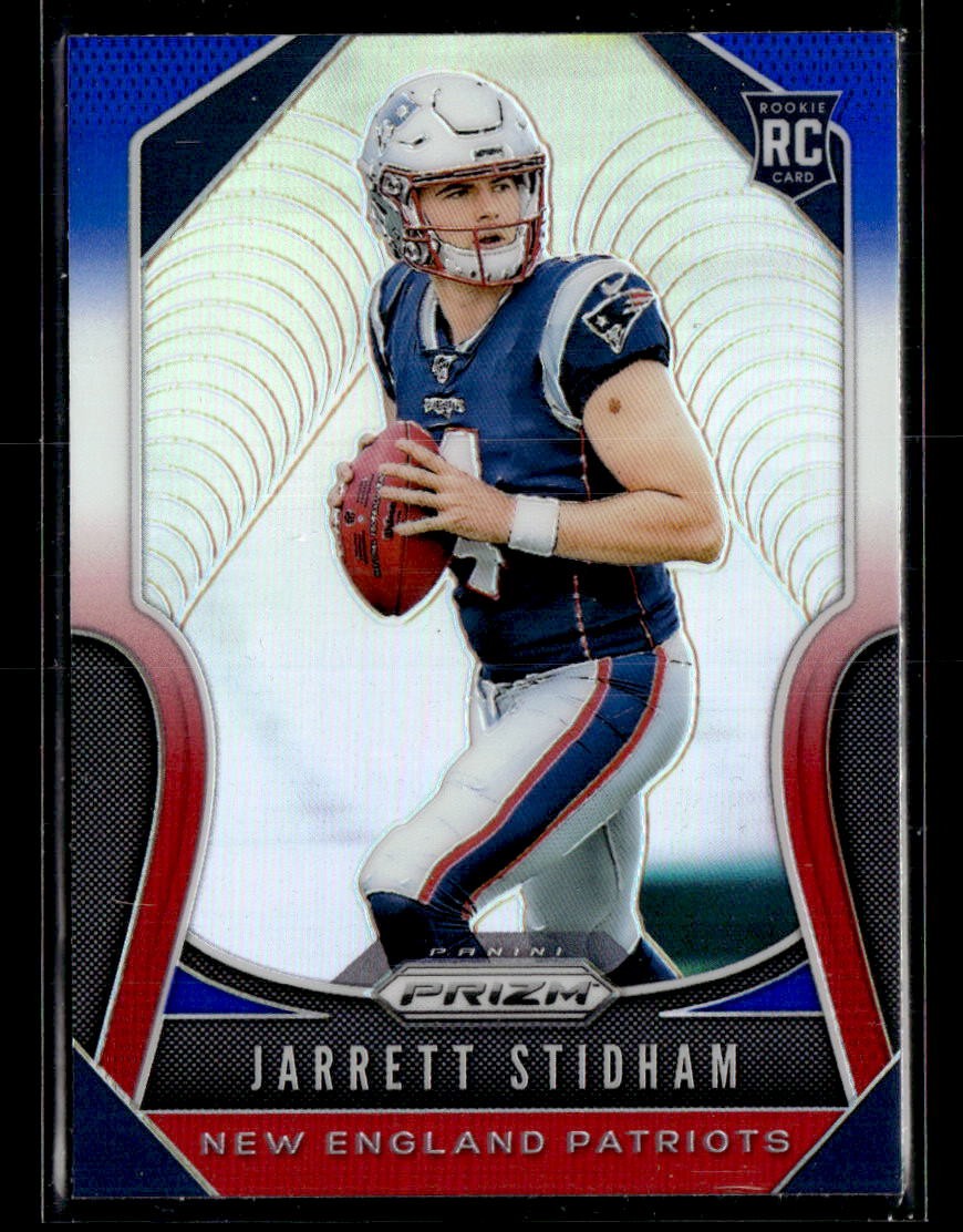2019 Panini Prizm #308 Jarrett Stidham Red White and Blue RC