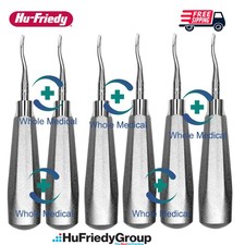 6 Pc Hu-Friedy E46R Warwick James Right Elevator Dental Surgical Set