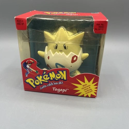 Pokemon Togepi #175 Electronic Voice Vintage Hasbro Toy 1999 Complete in Box