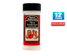 Paquetes de 12 ablandadores de carne Spice Supreme, sin sazonar - 6,25 oz cada uno