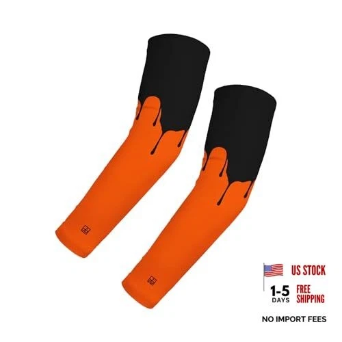 Drip UV Sun Protection Arm Sleeves for Men Women Youth Youth XS (6-7") Orange-d
Opens in a new windo