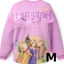 Disney Parks Tangled Rapunzel Spirit Jersey MEDIUM Adult