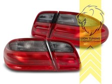 R&uuml;ckleuchten Heckleuchten f&uuml;r Mercedes Benz W210 Limousine E-Klasse rot schwarz