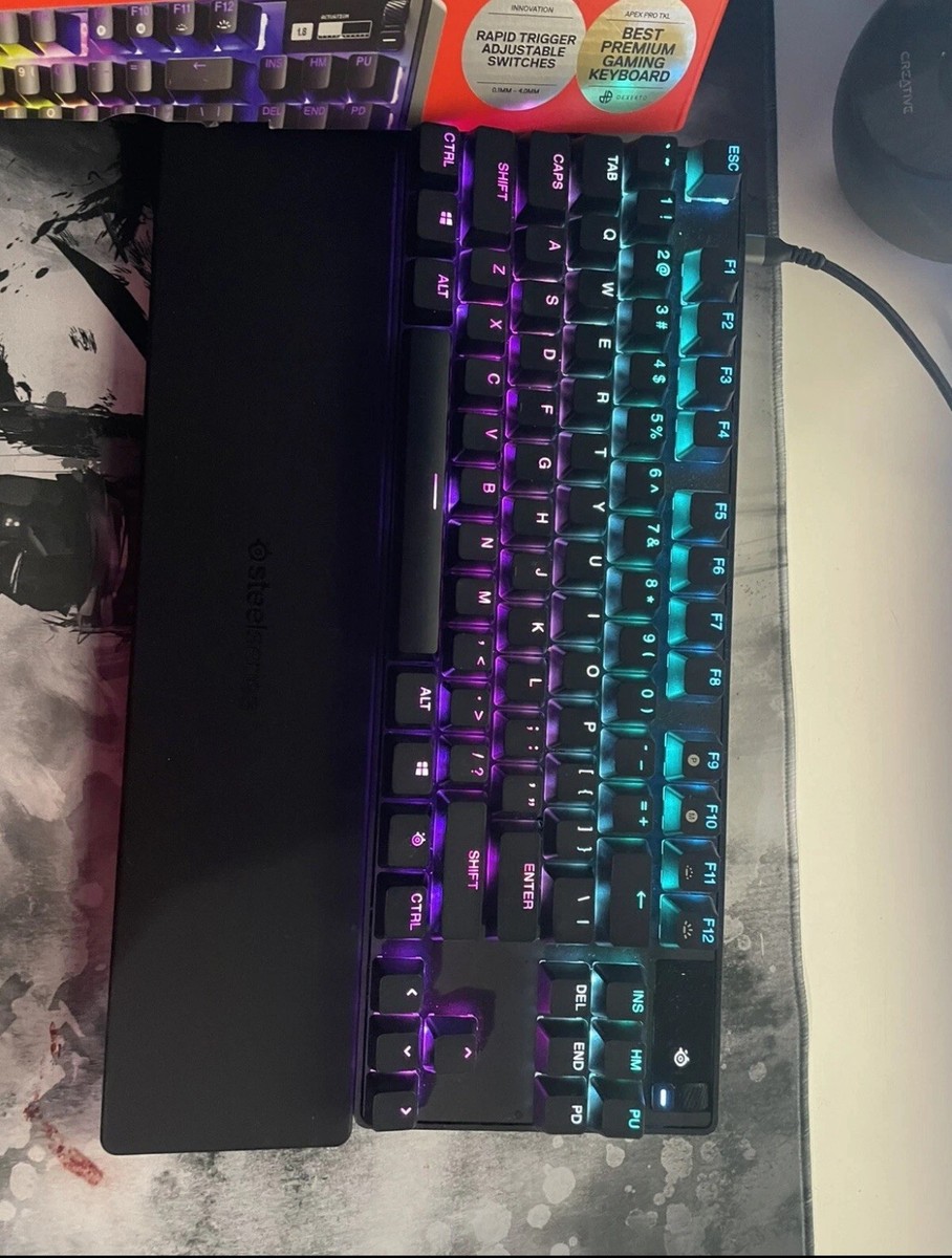 SteelSeries Apex PRO TKL RGB Gaming Keyboard – Tenkeyless