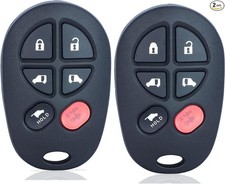 Keyless Entry 6 Button Remote Car Key Fob for 2004-2013 Sienna FCC ID: GQ43V 2