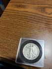 1937 walking liberty half dollar coin silver