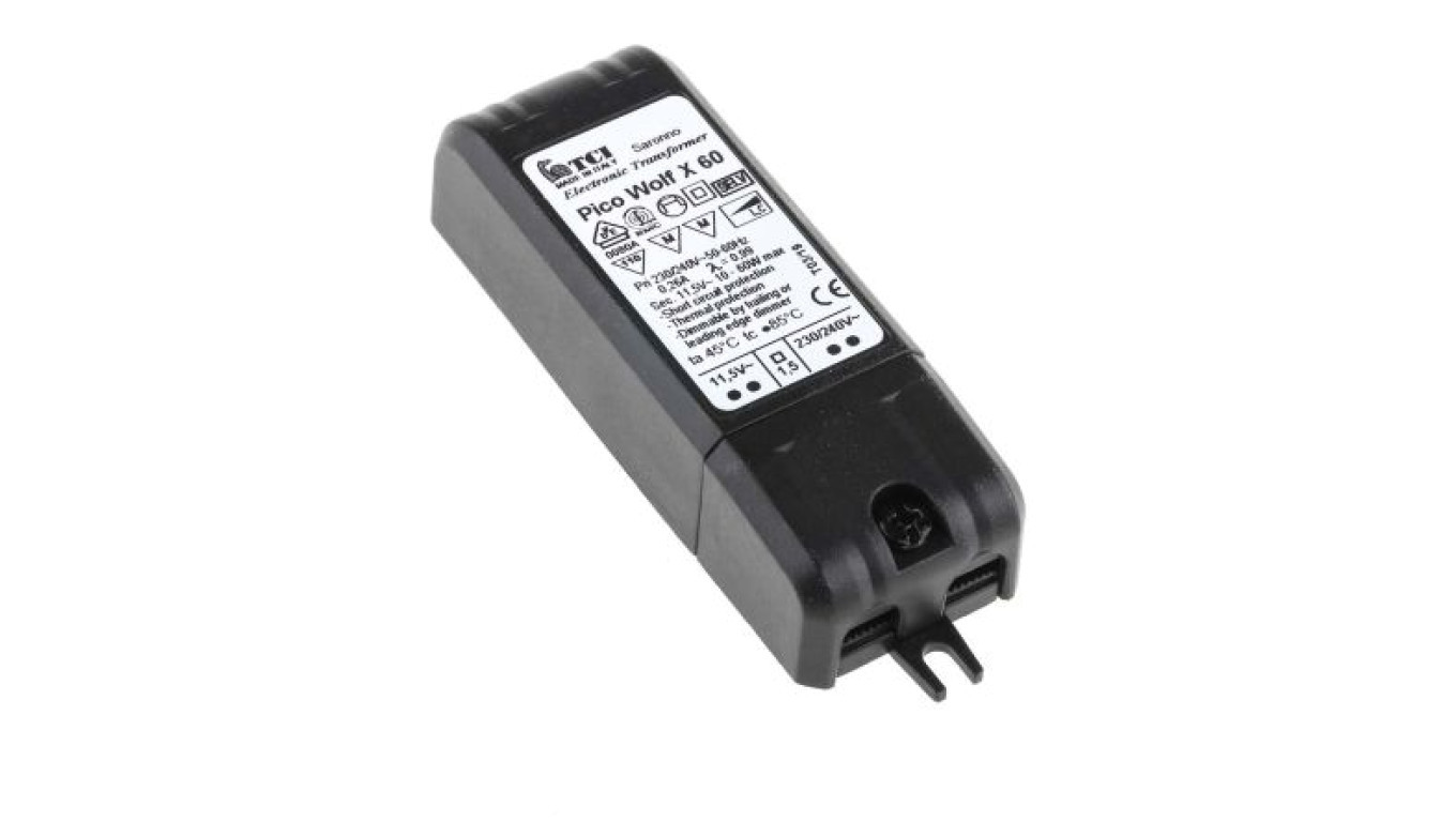 Преобразователь напряжения 10 В 60 Вт 230-240 В переменного тока 115 В 86 x 31 x 20 мм RS 9690₽