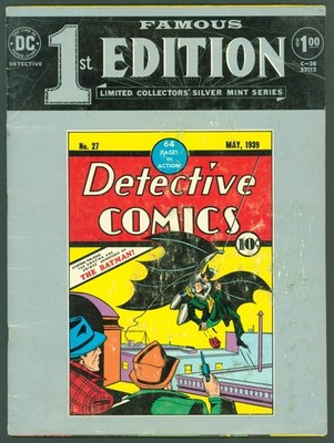DETECTIVE COMICS 27 FAMOUS FIRST EDITION #C-28 (1974) Softcover Treasury [DC] SA
