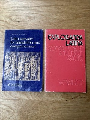 Latin Language Textbooks Set Cambridge Macmillan Classical Latin Study Books