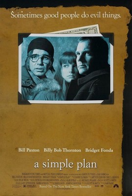A Simple Plan movie poster  - 11 x 17 inches - Bill Paxton, Billy Bob Thornton
