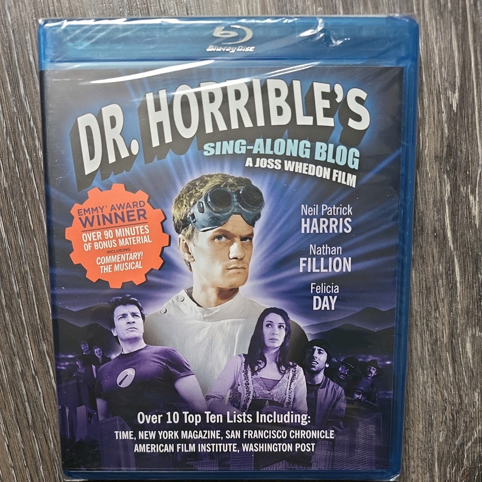 Dr. Horrible's Sing-Along Blog (2008) [Blu-ray] Neil Patrick Harris - New Sealed