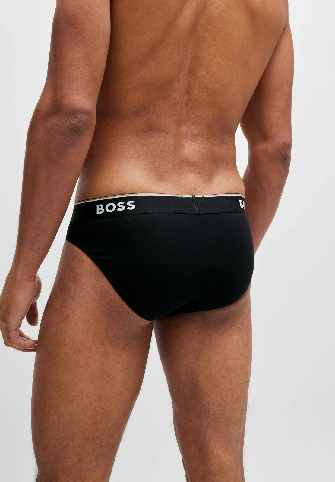 Hugo Boss Mini Briefs Slips XL Black Waistband 3-Pack BNWT RRP £42 thumbnail 5