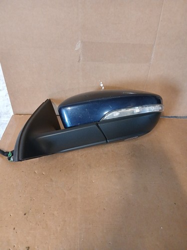 2010 -14 VW PASSAT B7 Passenger Side NS Wing Mirror 3c0857933A IN Blue - Picture 2 of 7