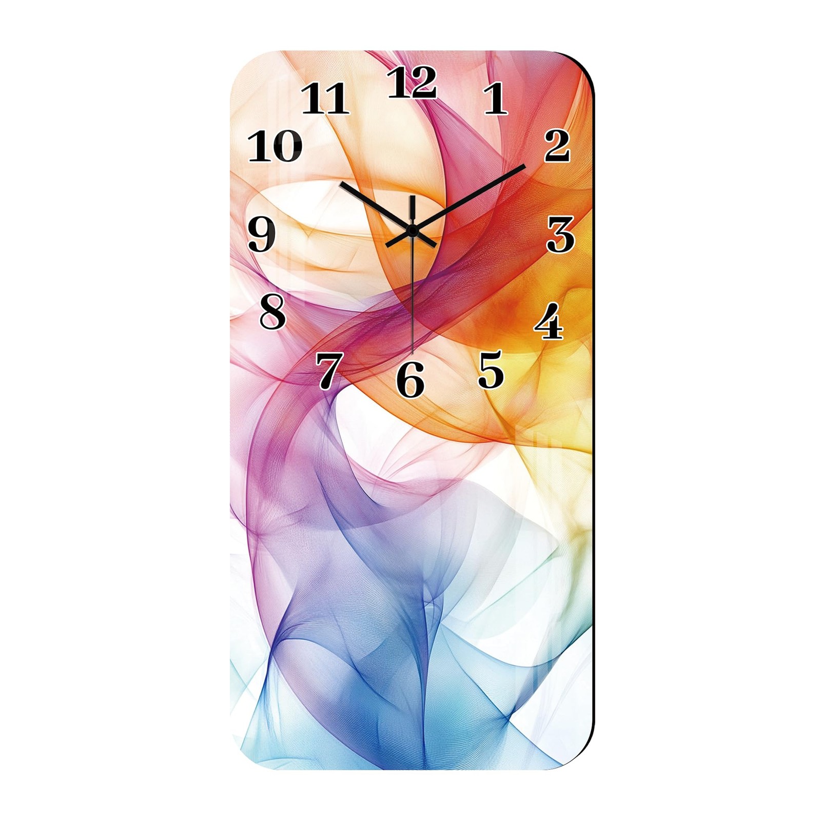 For Living Room Decor - 24 Inch Rectangle Wall Clock...