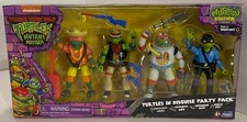 TMNT Mutant Mayhem Turtles In Disguise Party Pack Playmate Walmart Exclusive NEW