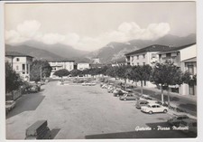 VECCHIA CARTOLINA DI QUERCETA - SERAVEZZA - LUCCA - PIAZZA MATTEOTTI