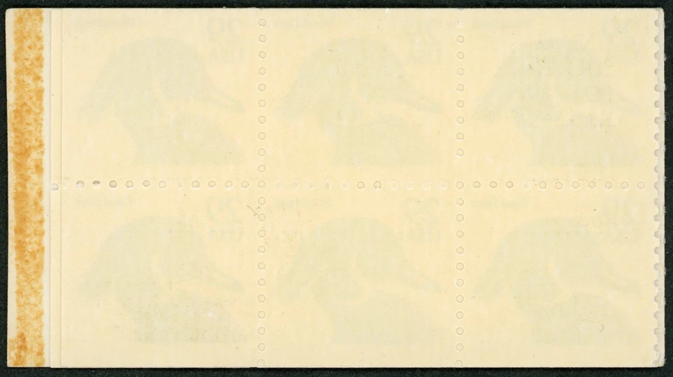 1991 - Scott #BK174 - Wood Duck  Booklet of 20. NH - Image 3 of 3
