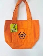 [FREE SHIPPING] LIMITED Trader joe's mini tote bag (ORANGE)