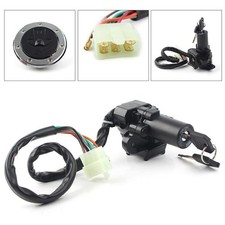 For Kawasaki ZX7R ZX9R ZXR750 ZX900 Ignition Switch+Gas Cap Lock+Key Set