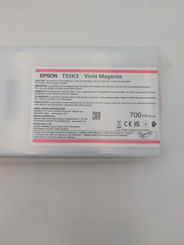 Epson Genuine Ink Cartridge T55K3 March 2026 | Vivid Magenta - 第 2/5 張圖片