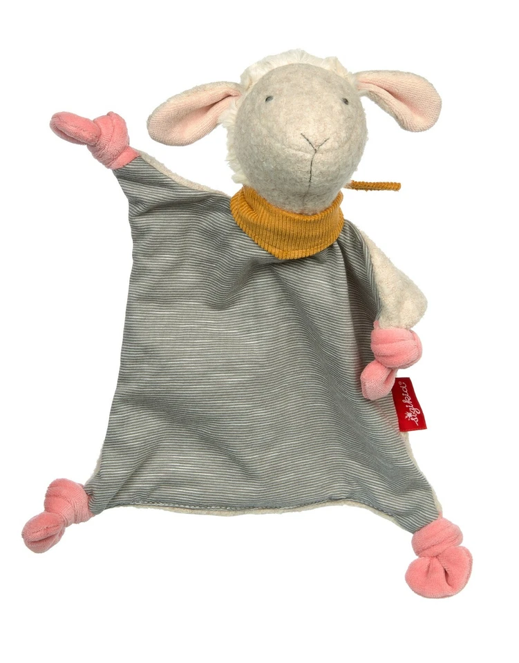 Sigikid Schnuffeltuch Schaf Gold, ca. 25 cm Neuheit 2021 Art-Nr. 42669