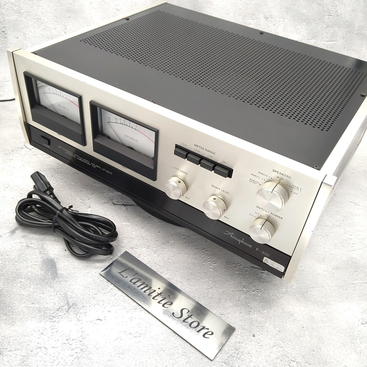 Accuphase P300 パワーアンプ Accuphase P-300 Power Amplifier Transistor | eBay