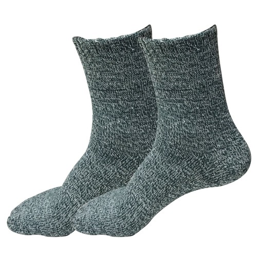 2 Paar Damen weiche Winter Wolle dick Strick Thermo warm Crew gemütliche Stiefelsocken - Bild 14 von 21