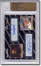 ELVIS ANDRUS * Chuck James * Autograph Rookie Auto RC BGS 1/2