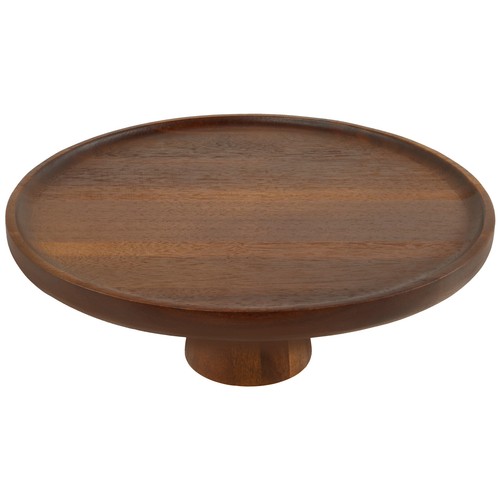 Wood Vintage Footed Cake Stand Pedestal Multifunctional Dessert Display Stand`