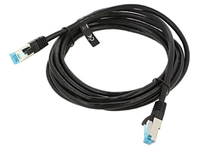 VAP-B05-B300 Patch cord F/UTP 5e Line Cu PVC schwarz3 meter26AWG geschirmt VENTI