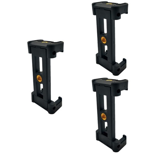 3 PCS Selfie Stick Mobile Phone Clip Tripod Holder Vertical Mount - 第 5/12 張圖片