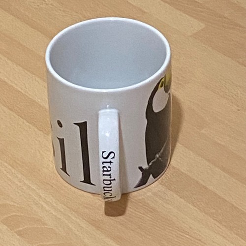 Starbucks Brasil (Brazil) Large Coffee Mug 2008 Toucan Design 20oz - Picture 4 of 6