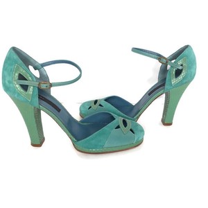 designer ankle strap heels