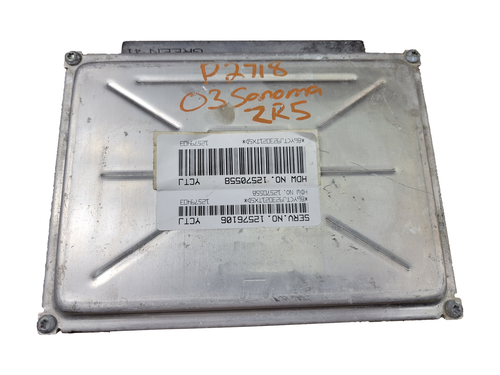 2003 GMC Sonoma Computer Engine Control ECM ECU 12576106 OEM - Picture 12 of 12