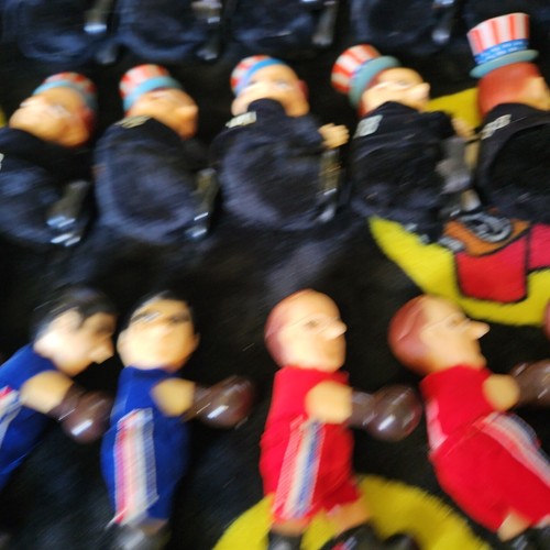 20x Figurine Boxer Elezioni Presidenziali 1988 George Bush Michael Dukakis Perot - Foto 5 di 7