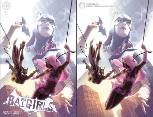 BATGIRLS #1 ALEX GARNER EXCLUSIVE MINIMAL & TRADE VARIANT SET NM 2021