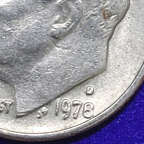 1978-D Roosevelt Dime Double Struck Ddr-Ddo On Liberty - Picture 5 of 8