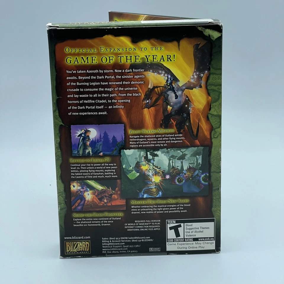World of Warcraft Expansions Sets | Burning Crusade PC / Mac 2004 | 2006 - Image 3 of 4