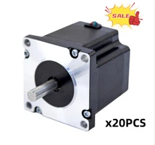 【Promote】20PCS Wantai NEMA23 STEPPER MOTOR 270 OZ-IN,3A,4-Leads,57BYGH627P5.8