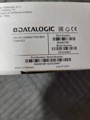 DataLogix 93A301067 CBX100 Connection Box Compact