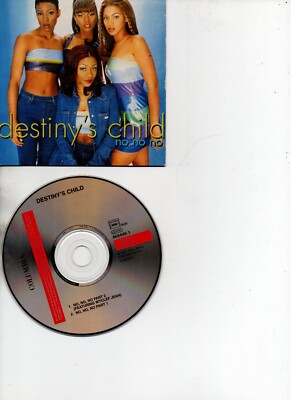 DESTINY S CHILD BEYONCE KELLY ROWL RARE FRENCH CDS IN CARD PS NO NO NO