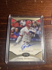 Corey Dickerson 2020 Topps Tier One PRIME TIME PERFORMERS ON CARD AUTO /299