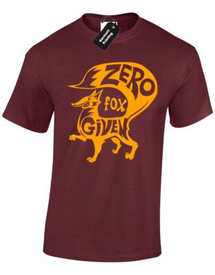 ZERO FOX GIVEN HERREN T-SHIRT LUSTIG UNHÖFLICHES DESIGN WITZ KOMÖDIE MODE GESCHENK GESCHENK