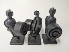 3 Sets Locking Security Ram Mounts - No Key