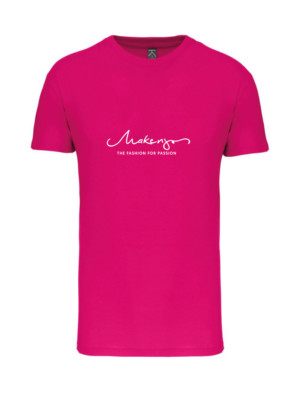 T-Shirt Bio Baumwolle mit Print Herren Damen Kurzarm Rundhals NEU Trend