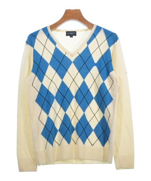 バーバリーゴルフ（セーター） BURBERRY GOLF Sweaters BeigexBluexBlack L 2200543880192 | eBay