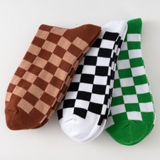1-3 Pairs Casual Socks Set Unisex Mid Calf Cotton Athletic Sport Work Size 6-11
