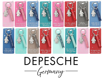 DEPESCHE- SCHUTZENGEL - SCHLÜSSELANHÄNGER 11770 - GLÜCK - LIEBE - AUSWAHL#NEUOVP