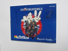 GHOSTBUSTERS II Instruction manual only - no game .... NES Nintendo