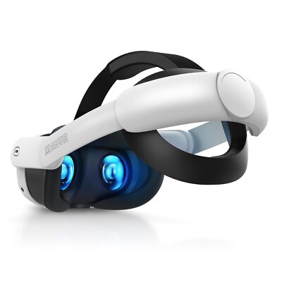AMVR Head Strap Compatible with Meta/Oculus Quest 3 Accessories, 0.45 LB Comfort